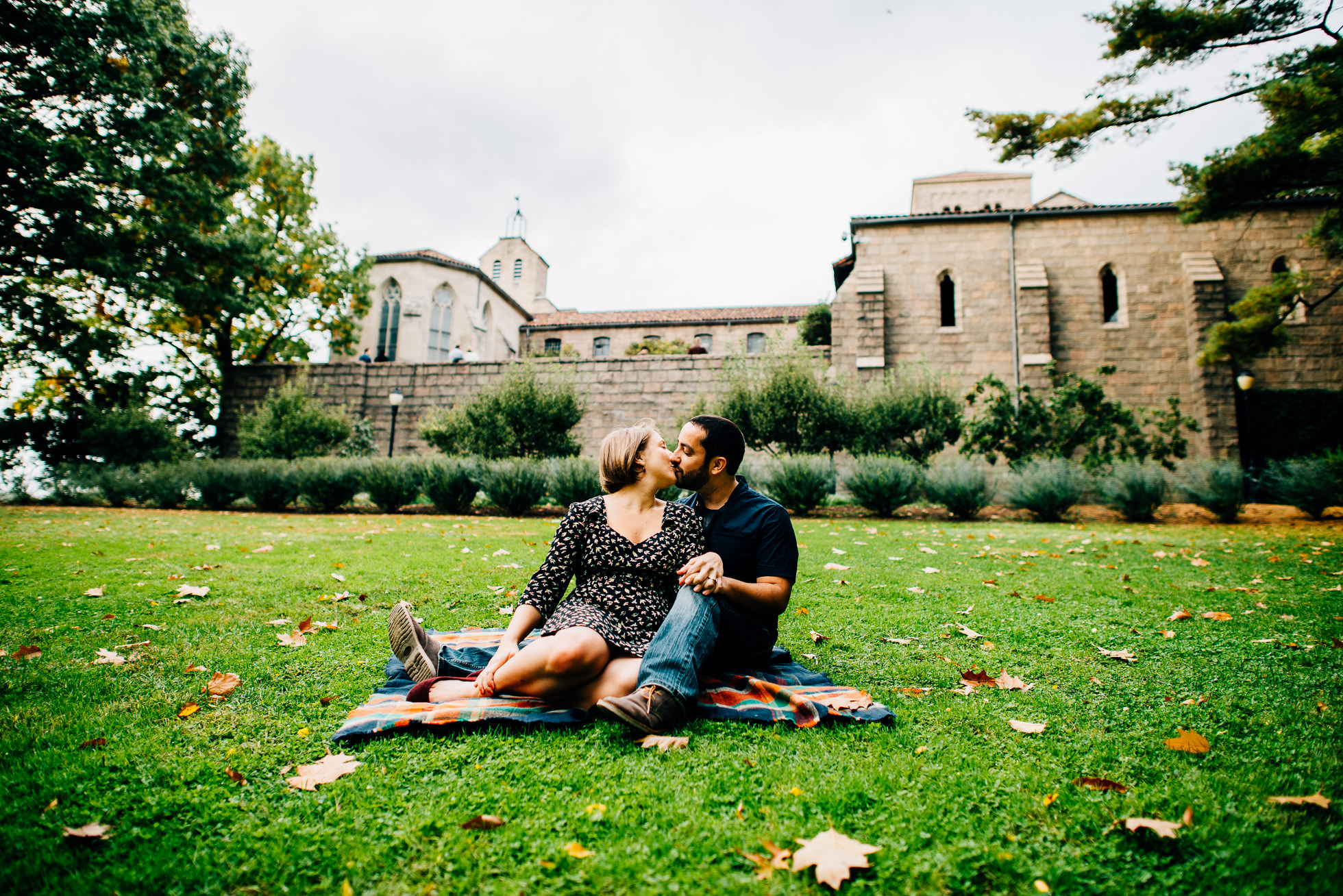 The Cloisters engagement session