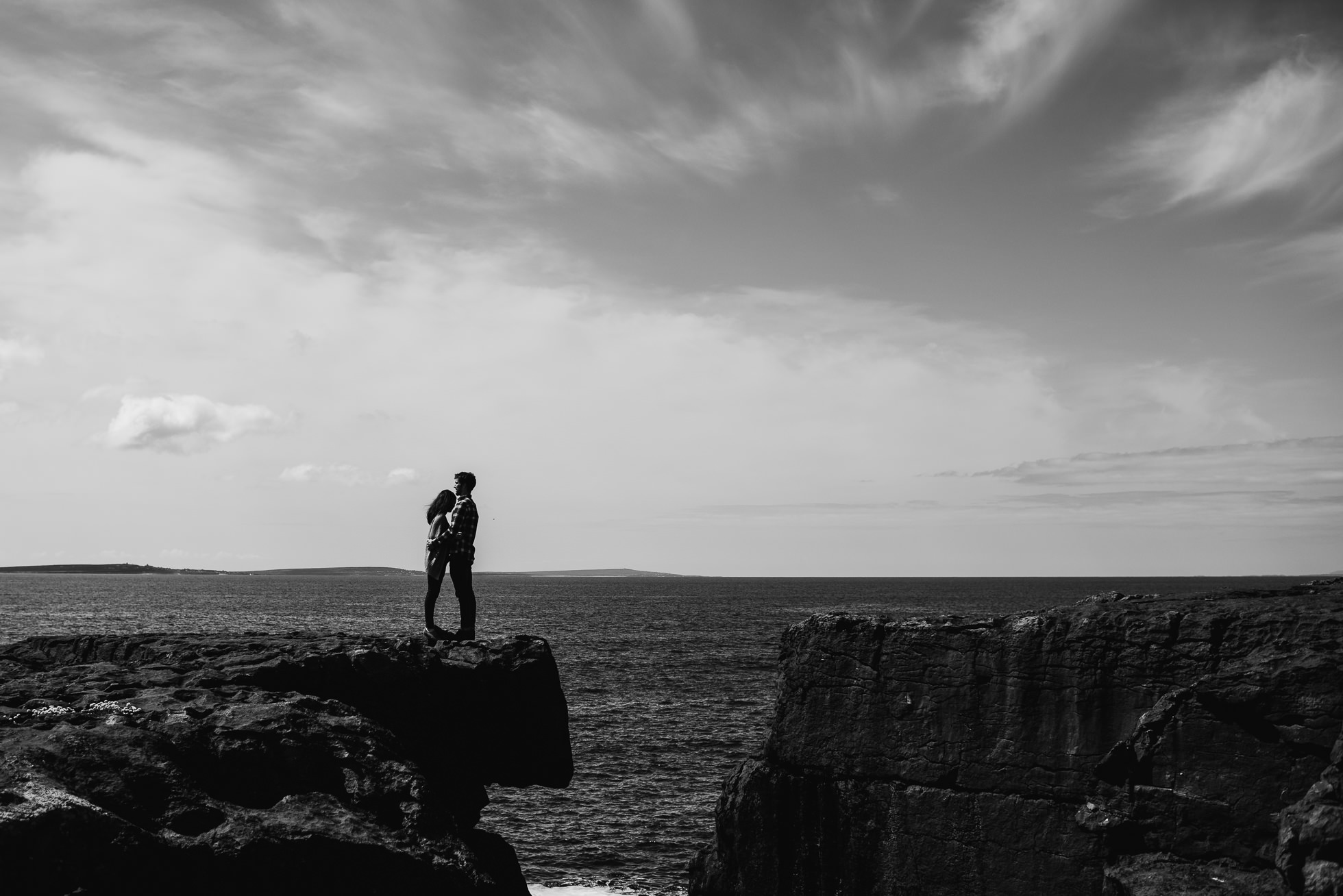 Cliffs of Moher engagement photos