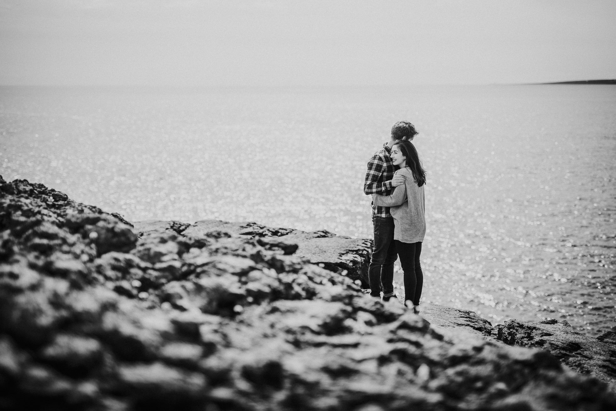 fashionable Ireland couple portraits