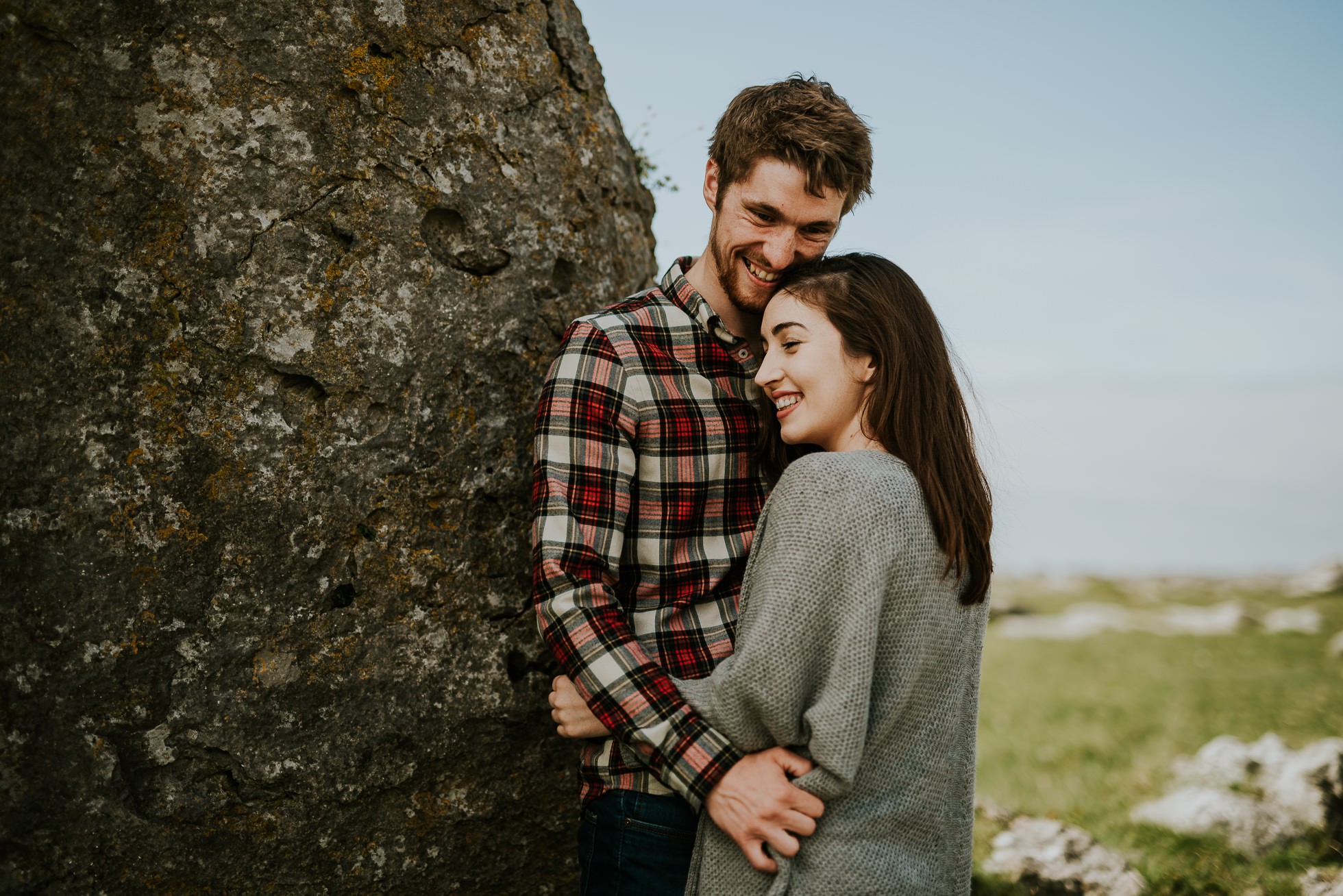 Ireland countryside engagement portraits