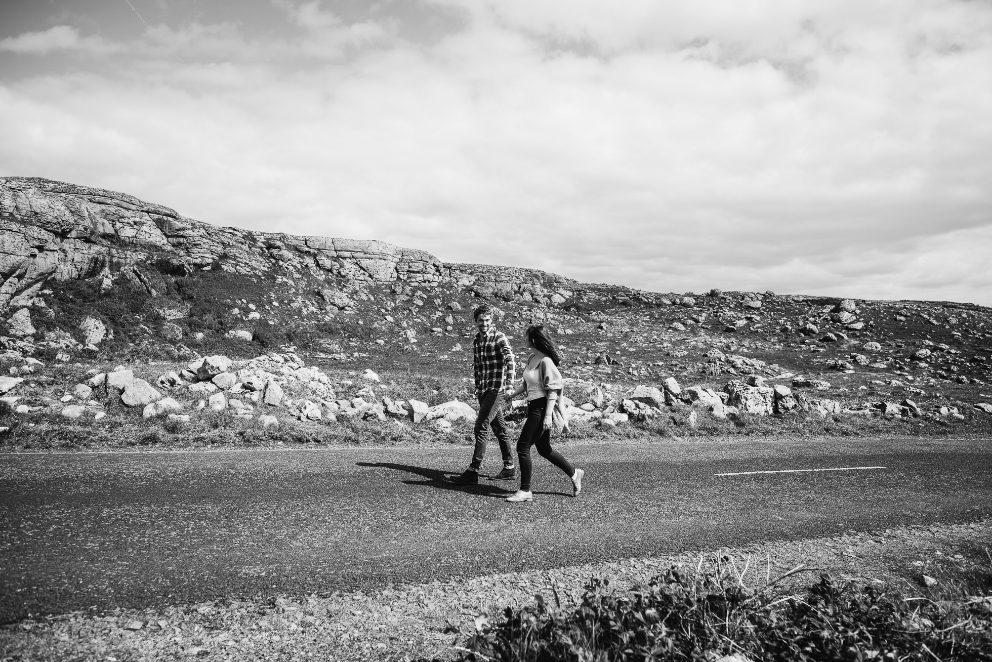 Ireland countryside wedding portraits