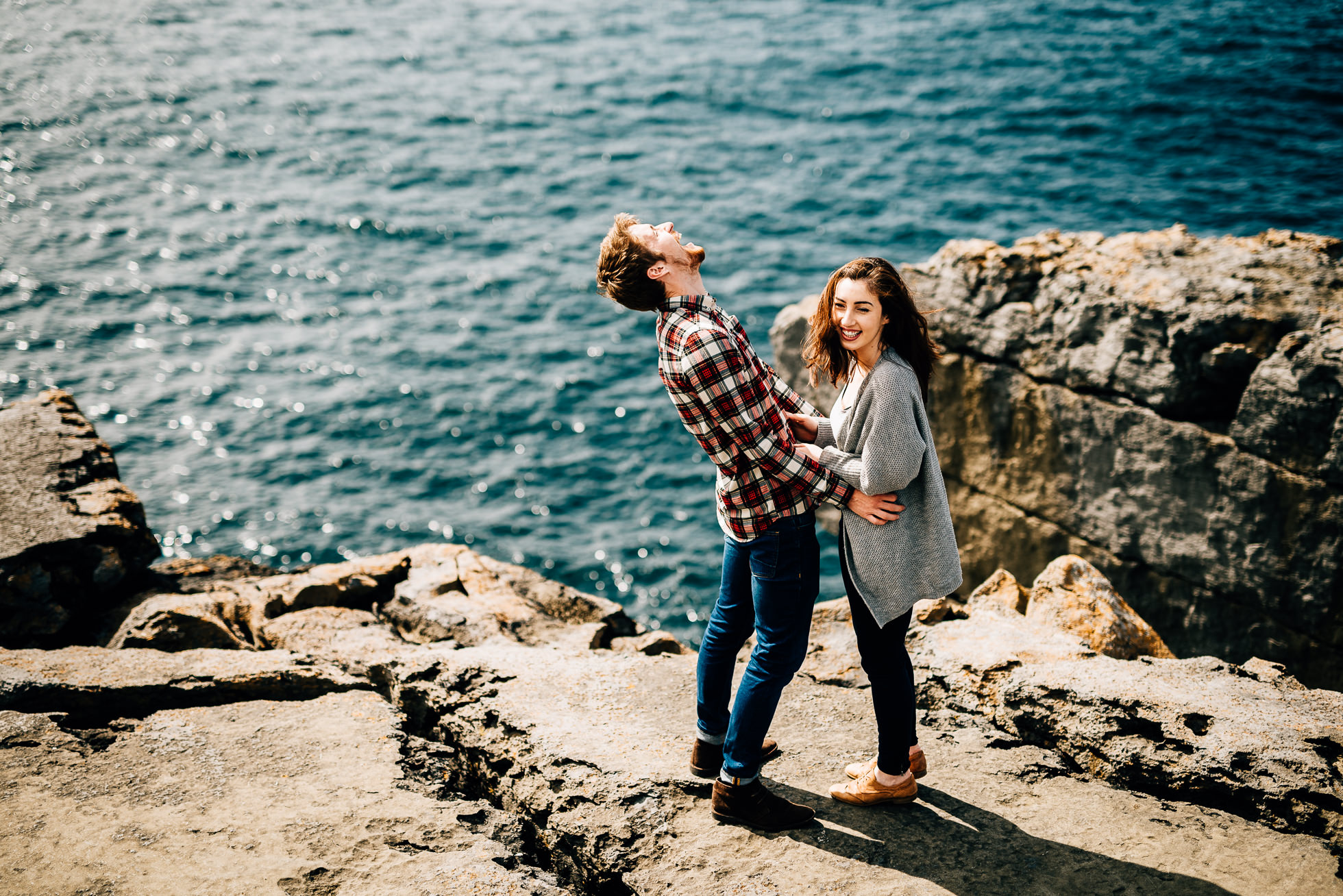 seaside Ireland engagement