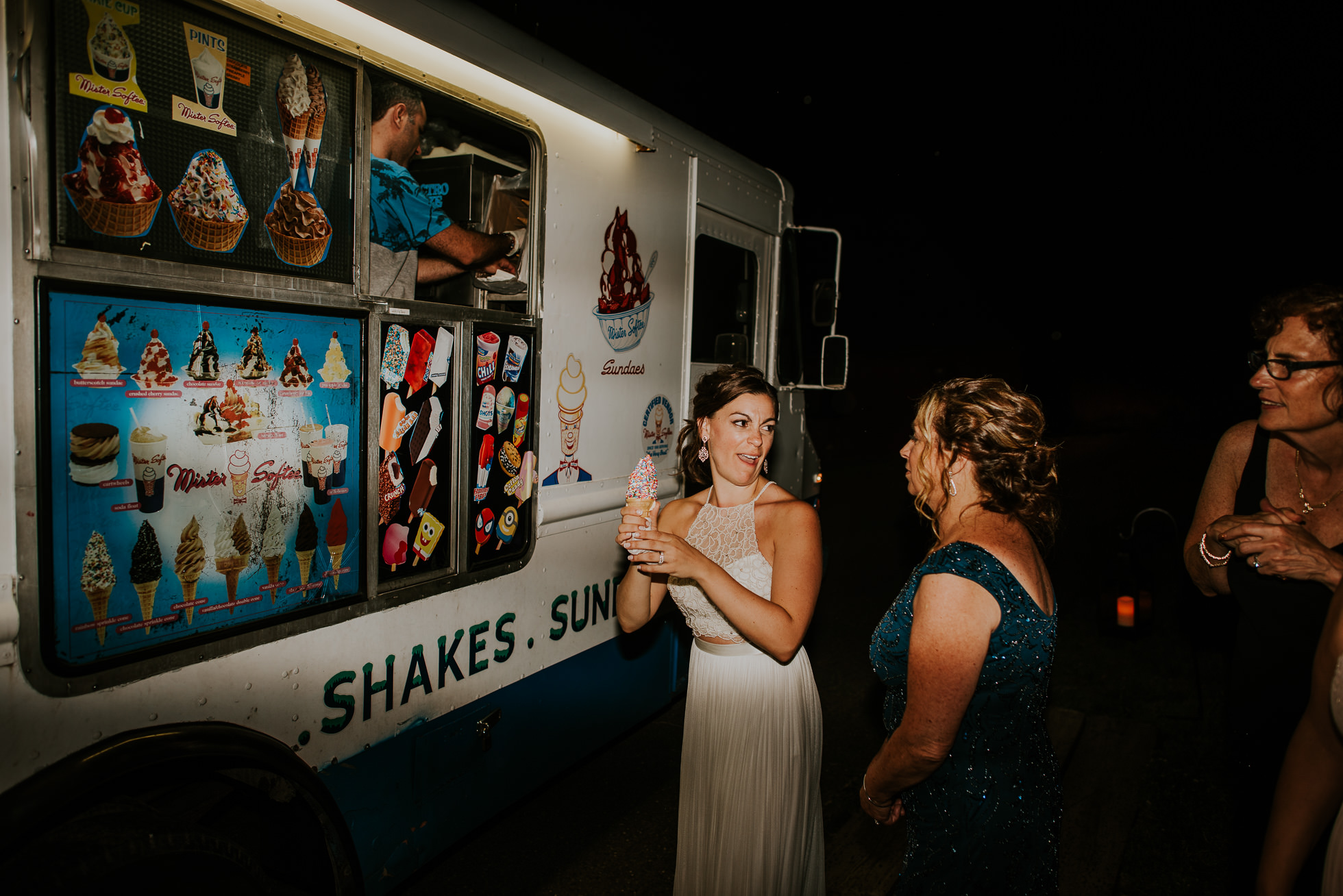 wedding ice cream truck