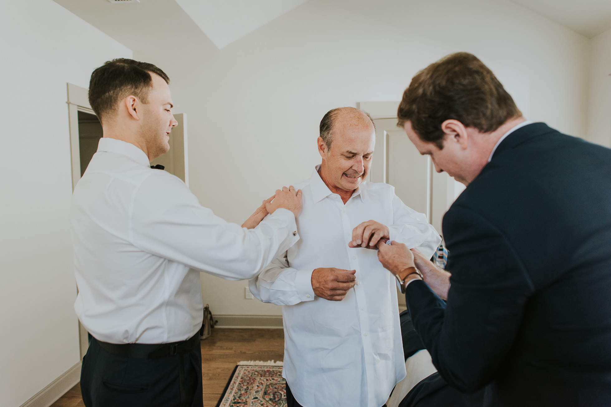 groom with groomsmen