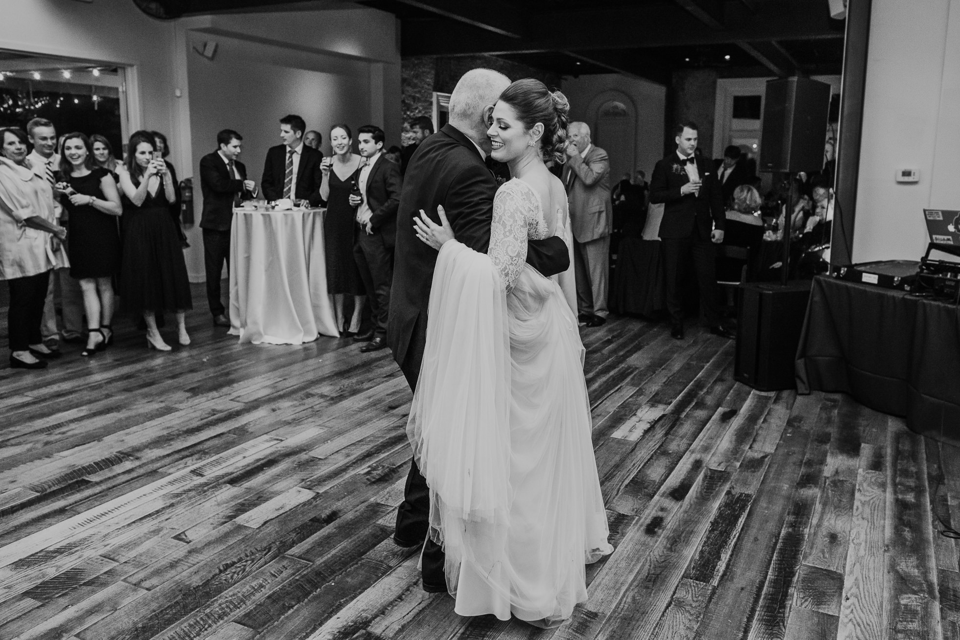 father daughter dance at the cordelle wedding reception