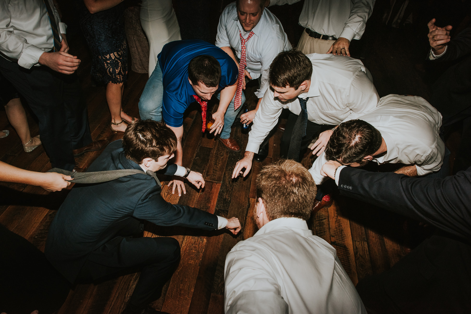 dance circle at wedding reception the cordelle nashville