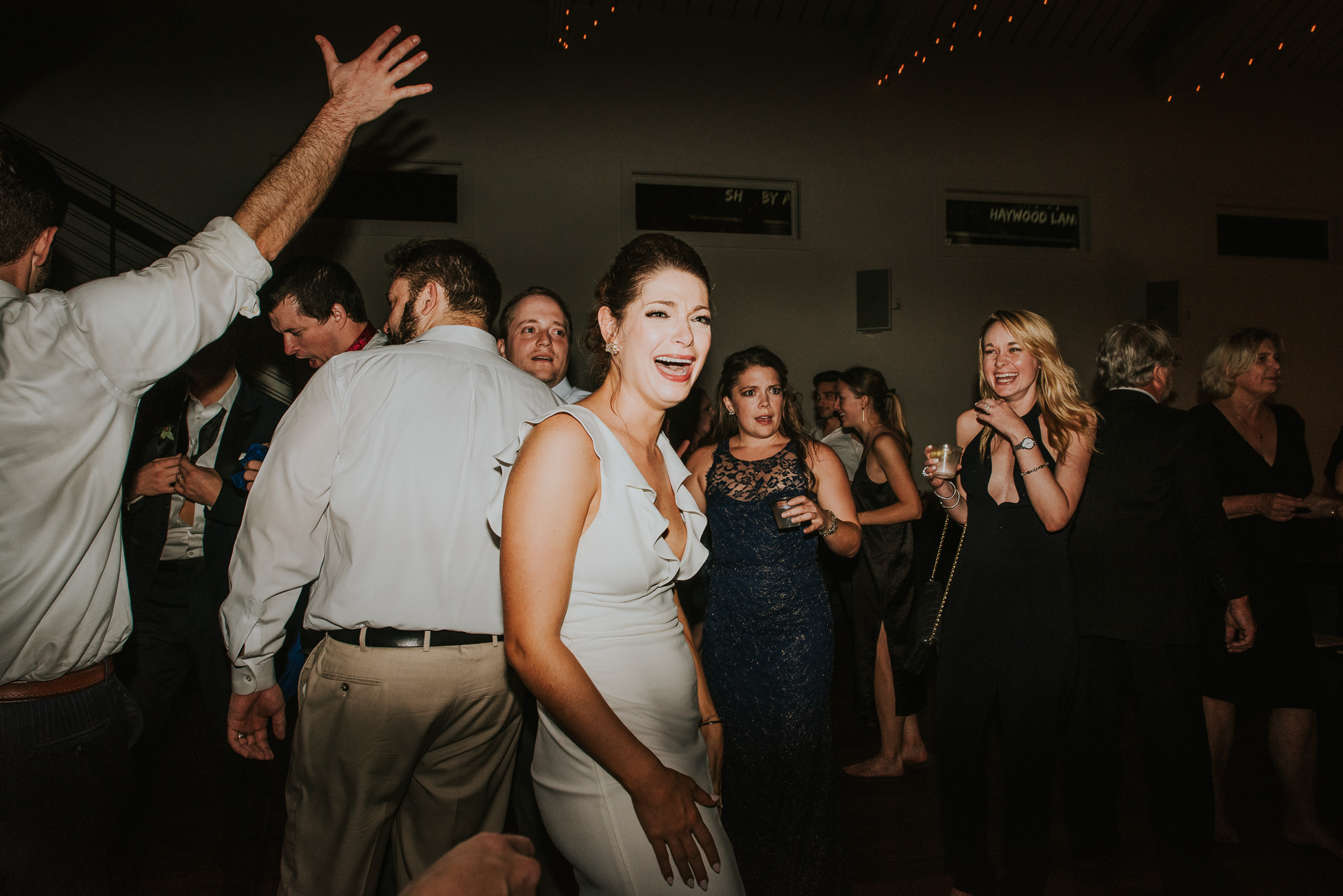 bride partying the cordelle nashville wedding reception