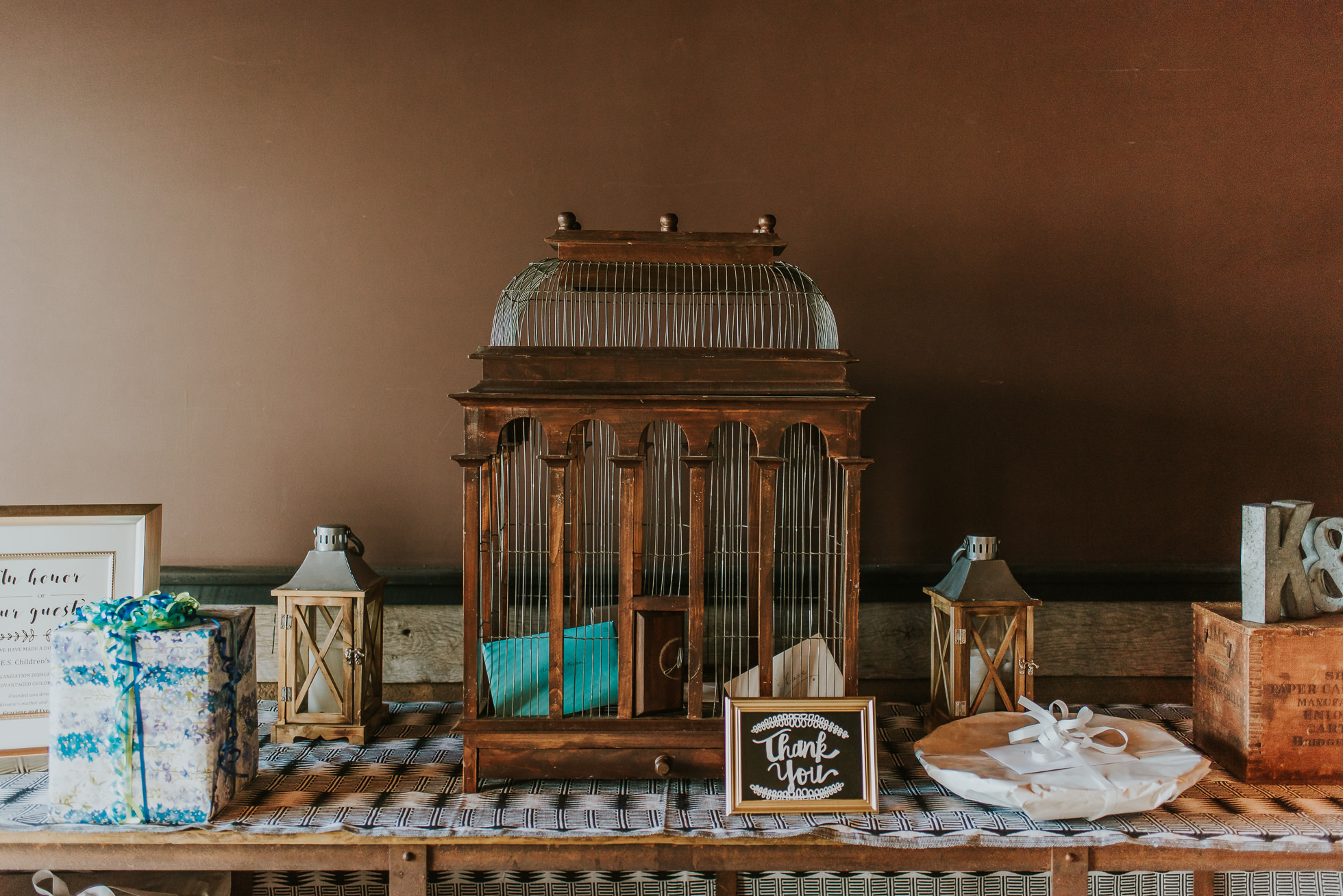 rustic wedding gifts photographed by Traverse the Tides