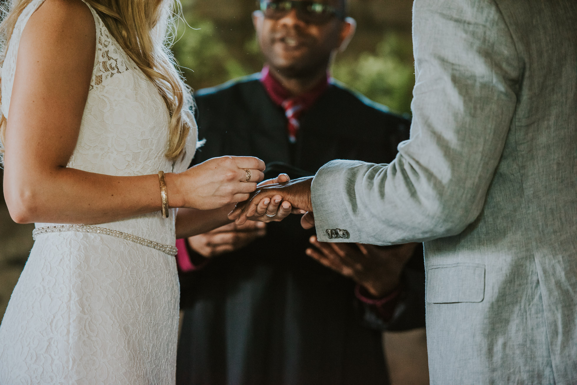 wedding rings photographed by Traverse the Tides