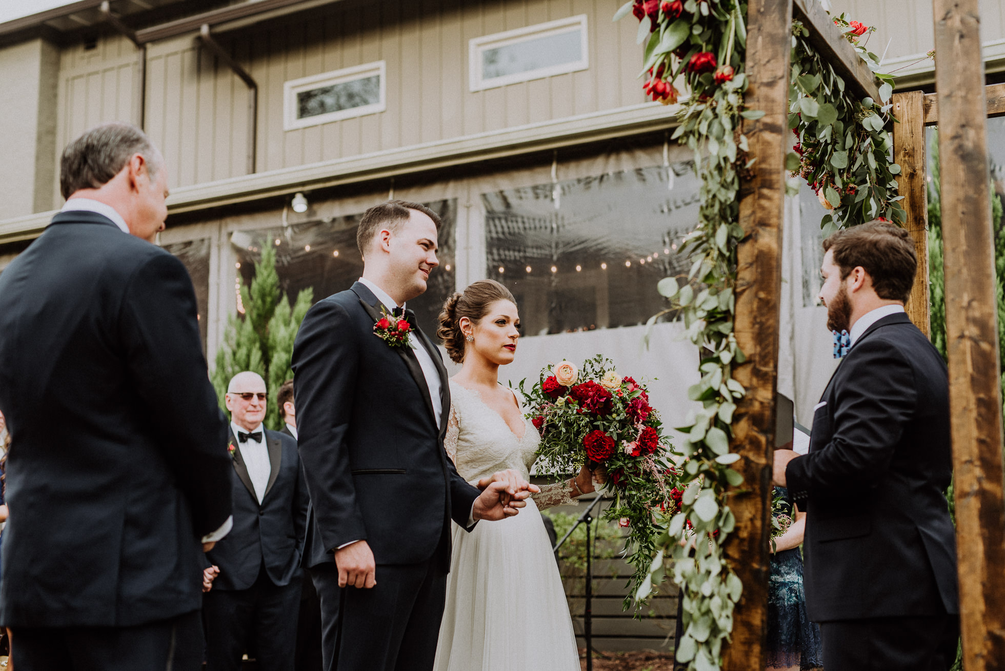 rustic nashville wedding at the cordelle