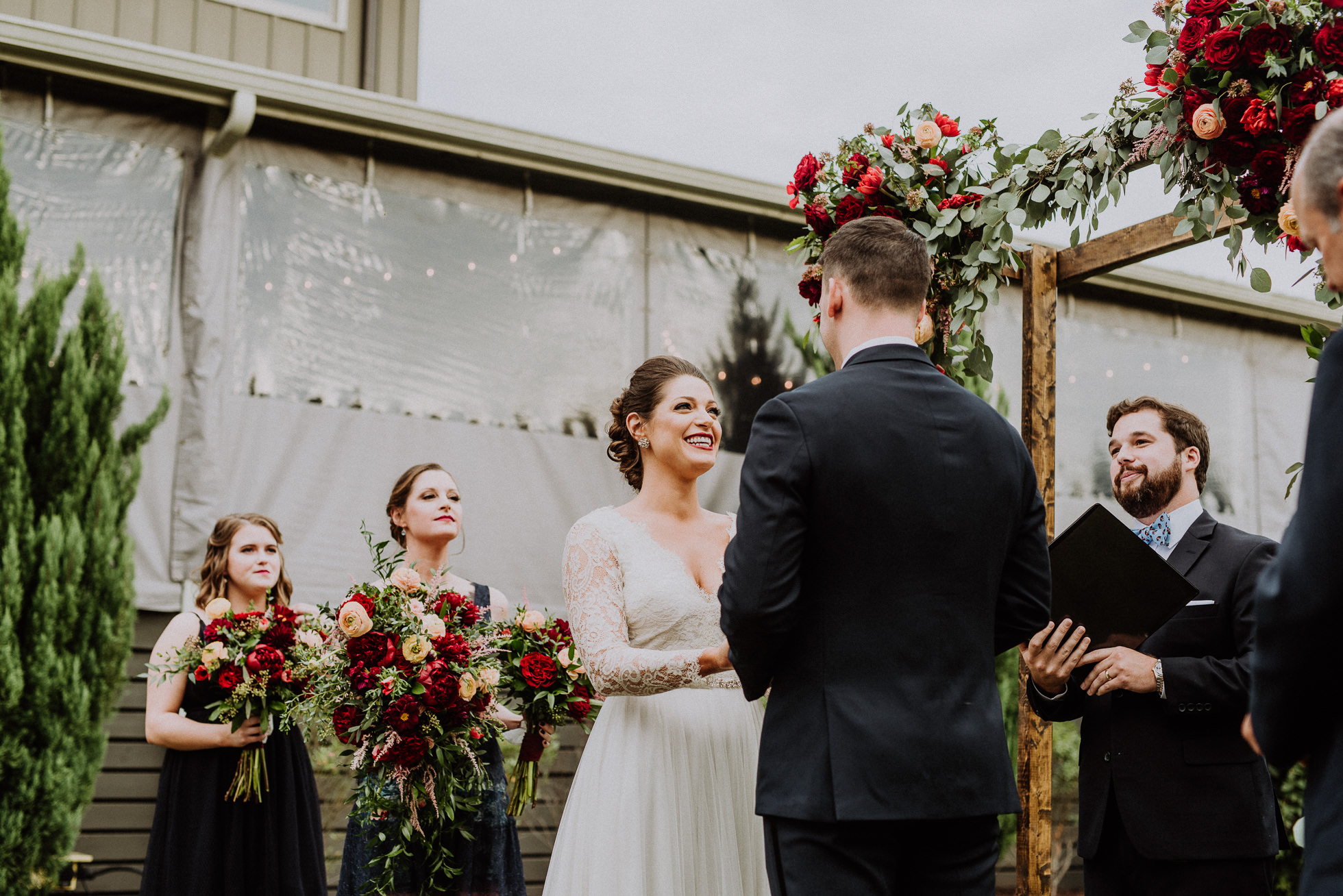 vow exchange outdoor ceremony at the cordelle nashville
