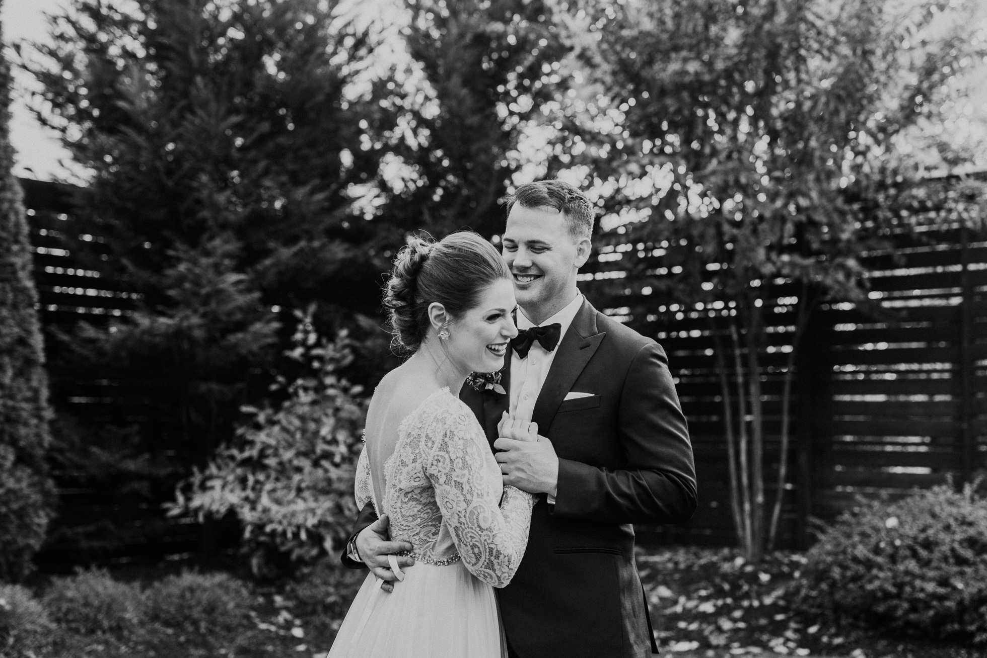 laughing bride and groom at the cordelle nashville