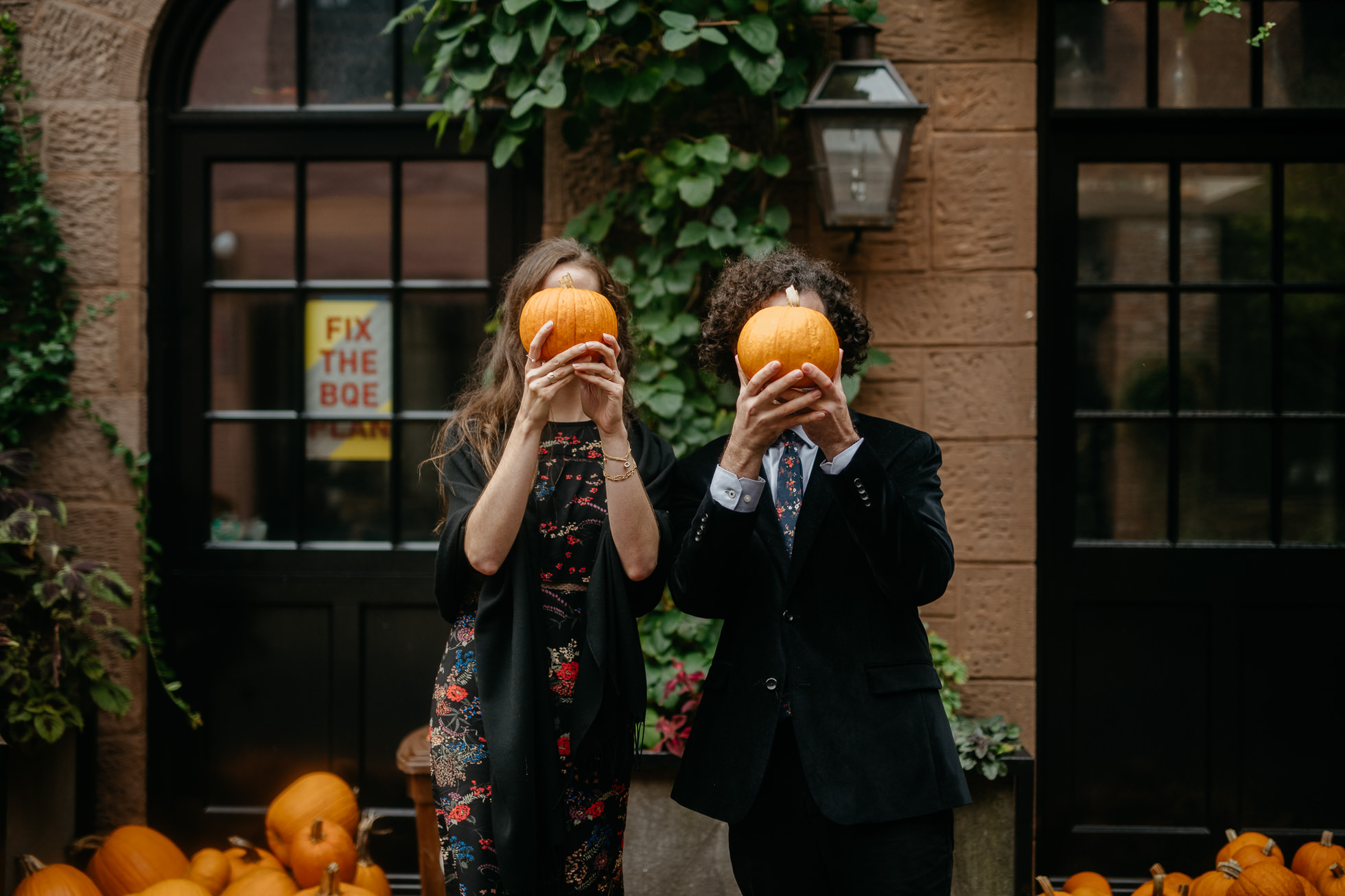 autumn engagement sessions new york