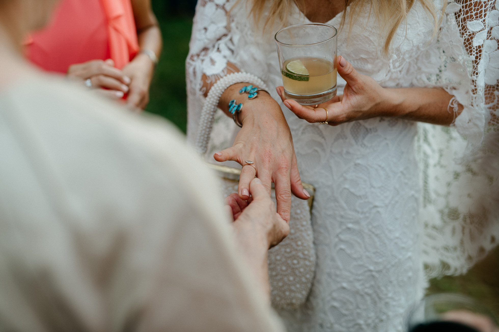 boho wedding rings