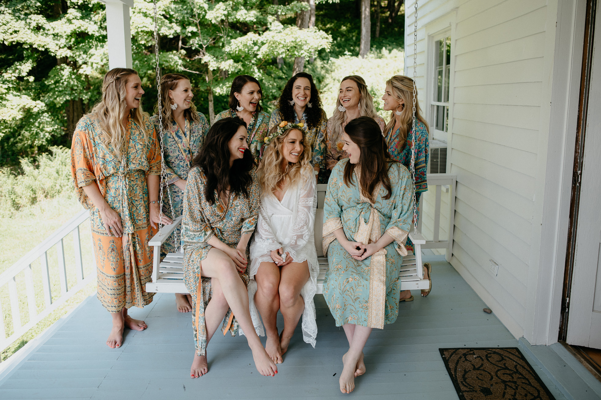 bridal party robes