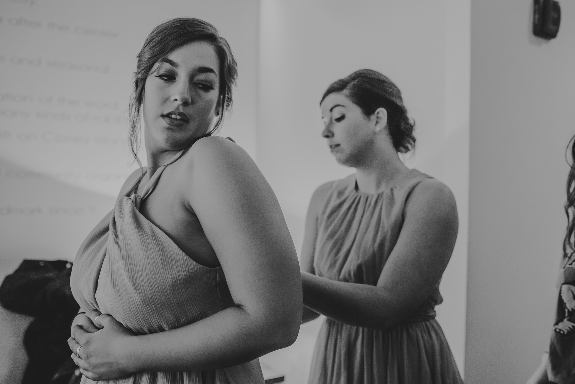 bridesmaids dresses photographed by Traverse The Tides