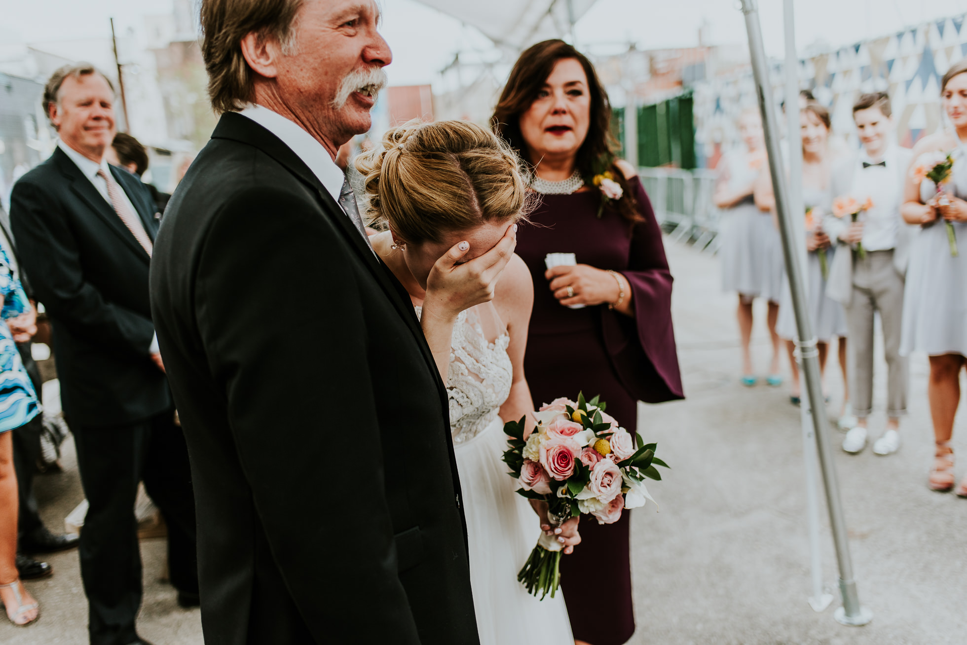 emotional wedding photographed by Traverse The Tides