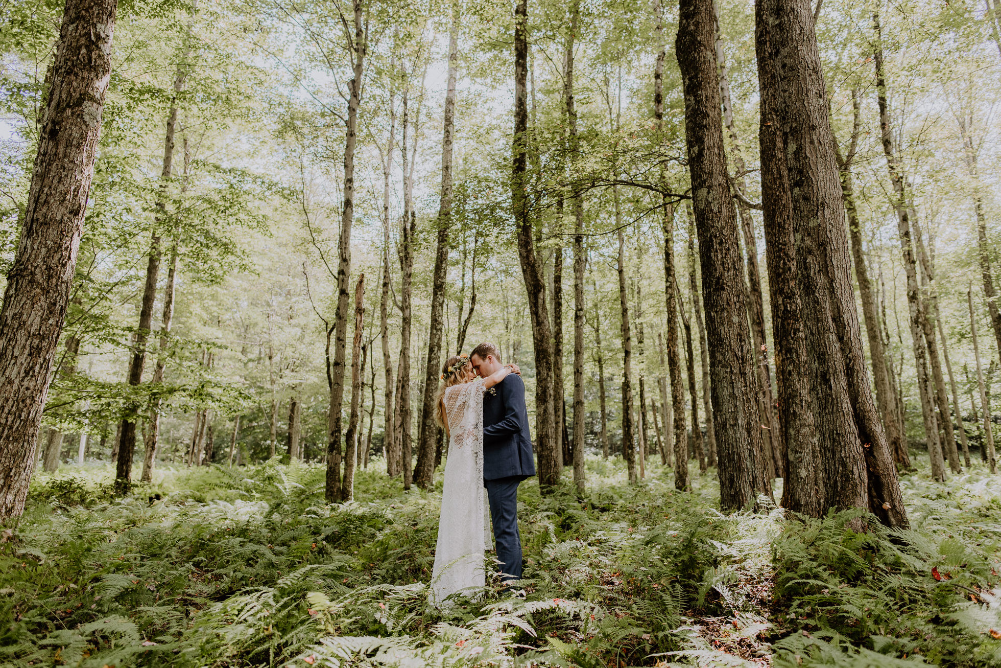 forest wedding photos new york