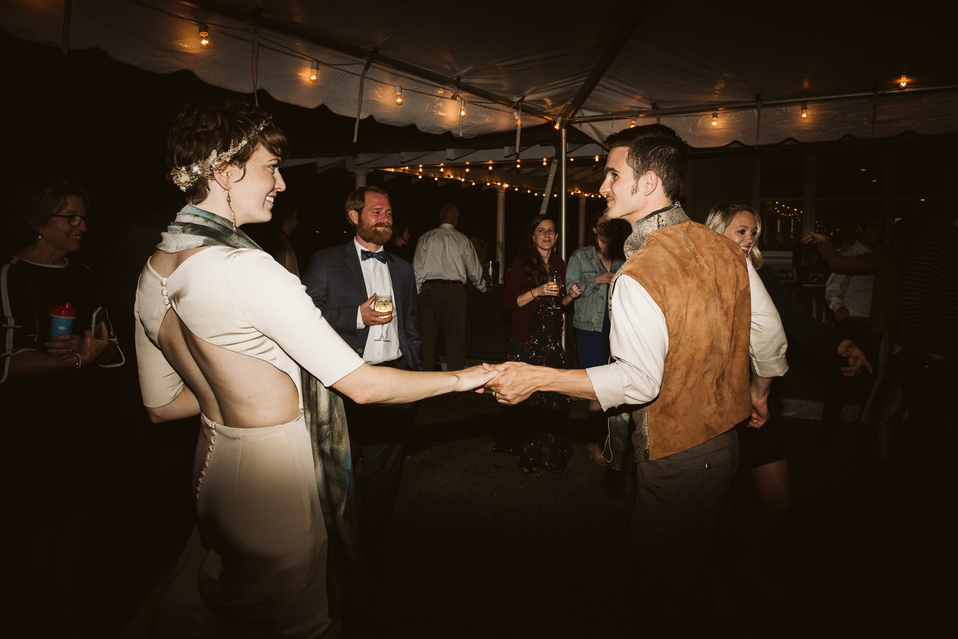 fun wedding reception photos