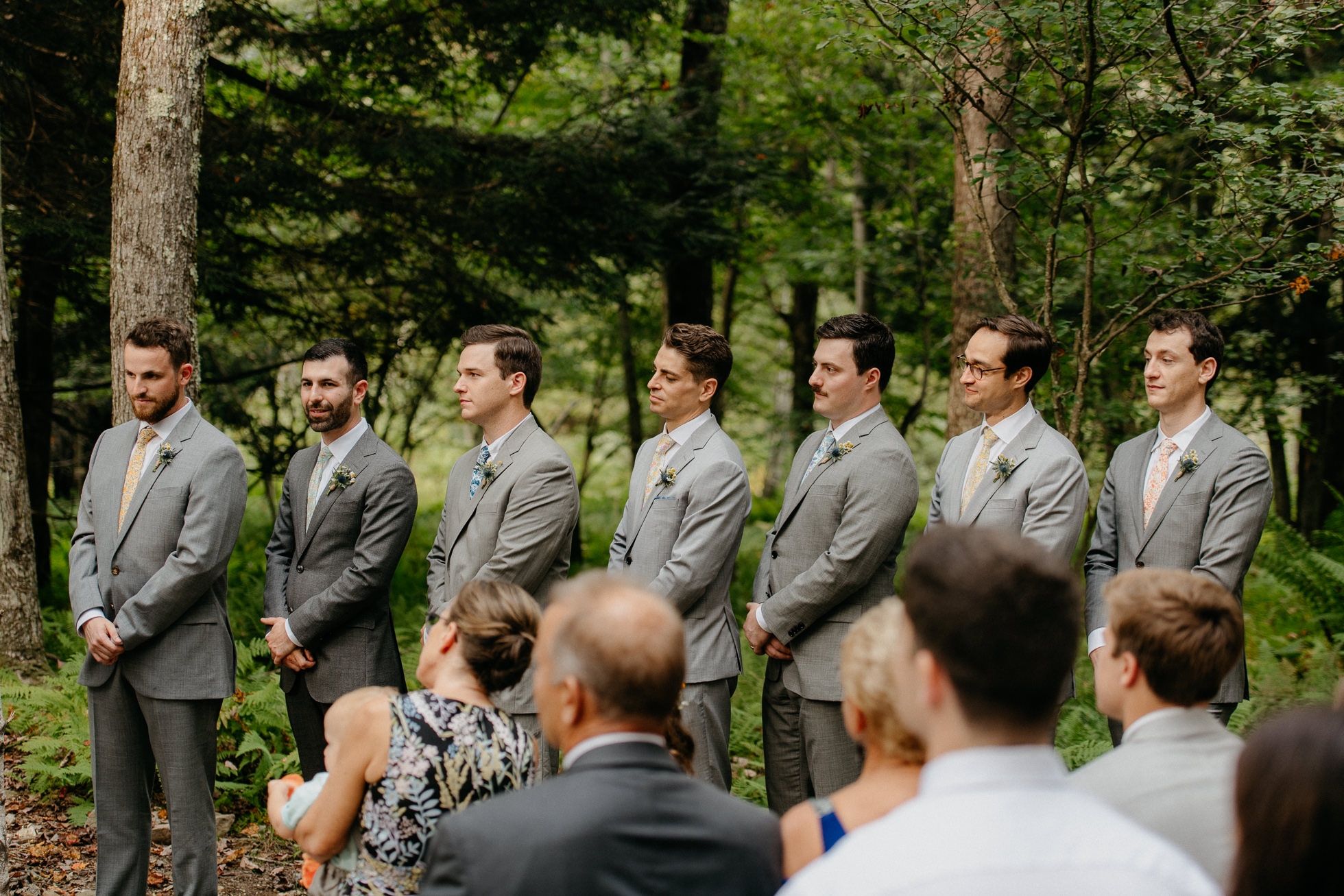 gray groomsmen suits new york