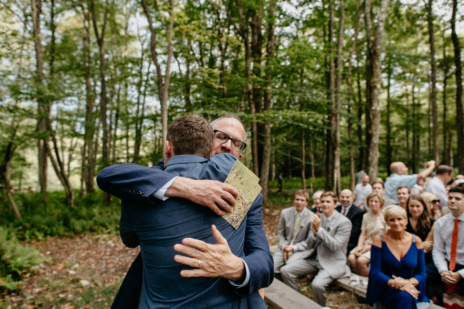 groom and father