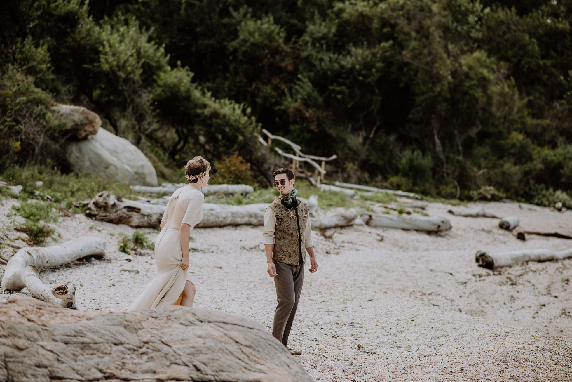 groom seeing bride for the first time long island