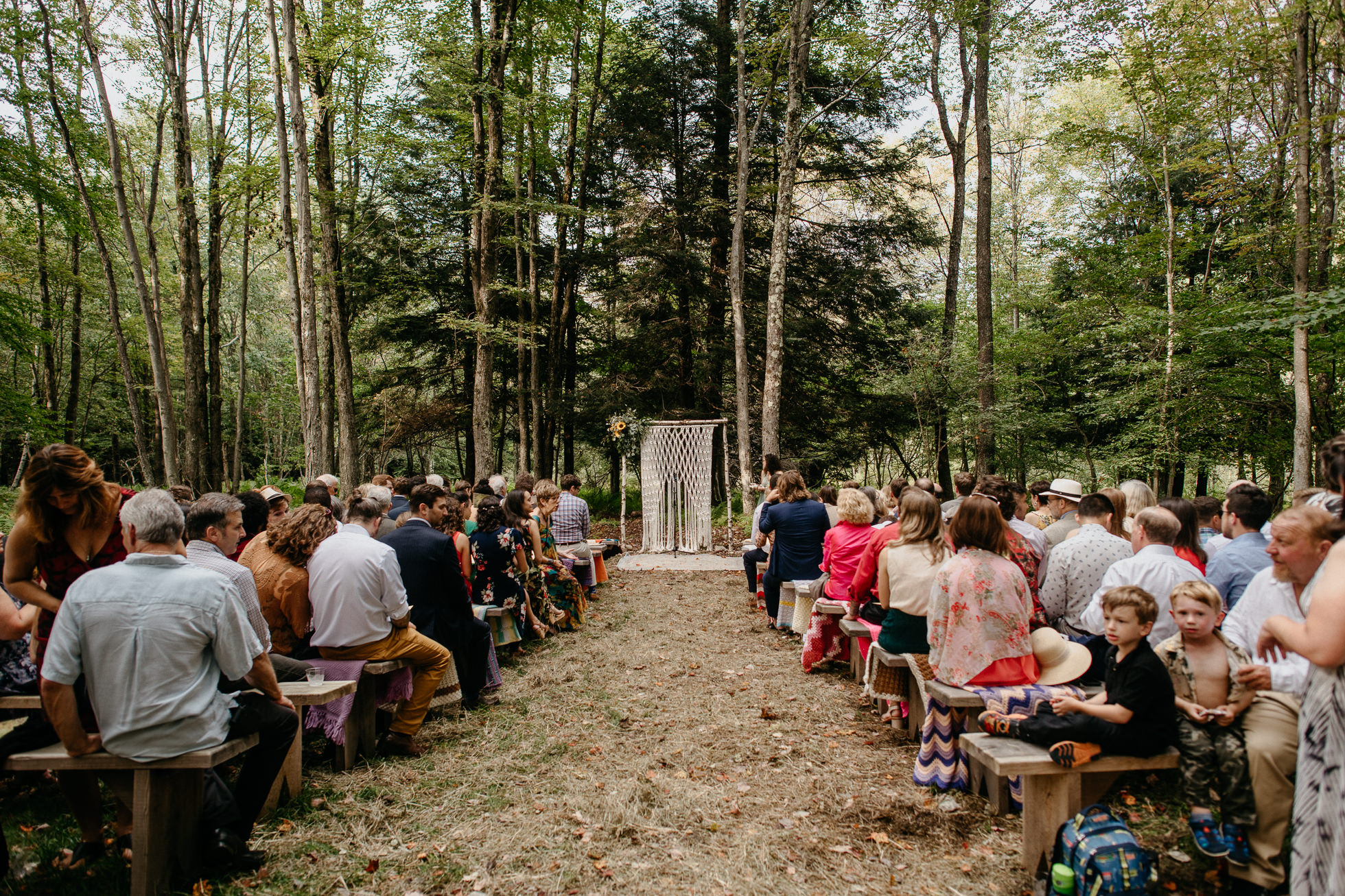 Handsome Hollow wedding ceremony