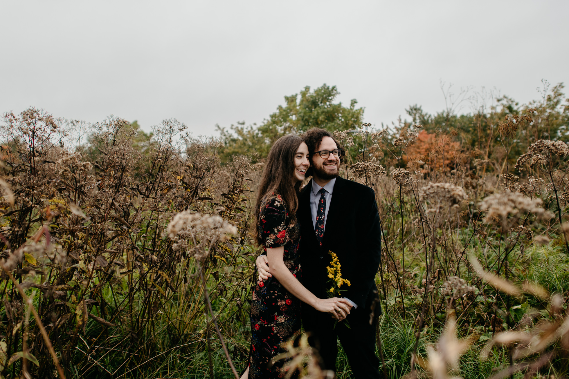 hipster engagement photos brooklyn