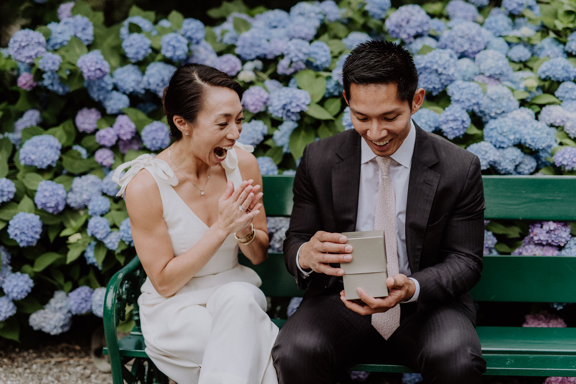 hydrangea wedding flowers