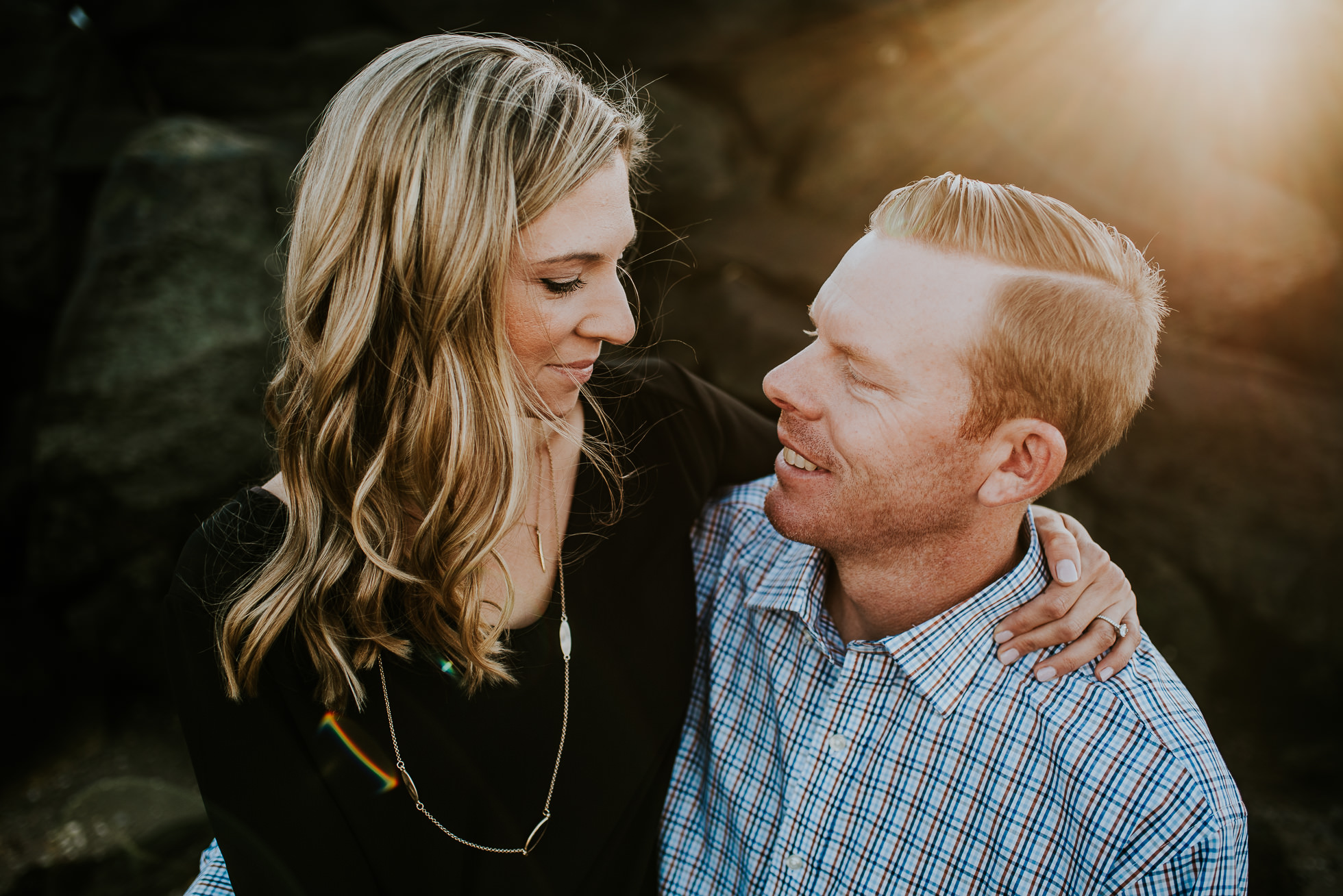 Long Island beach engagement session photographed by Traverse the Tides