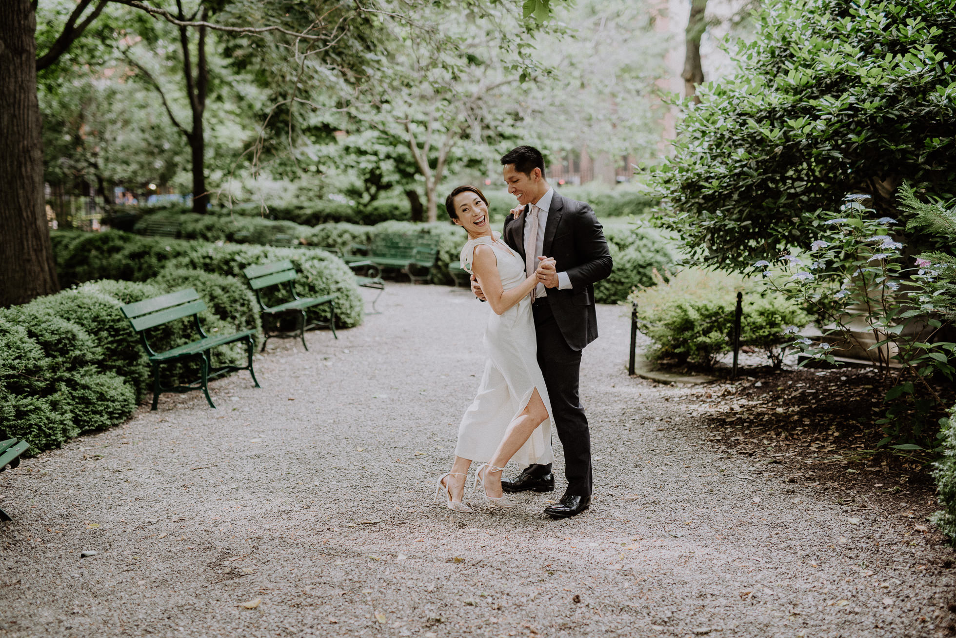 NYC park wedding