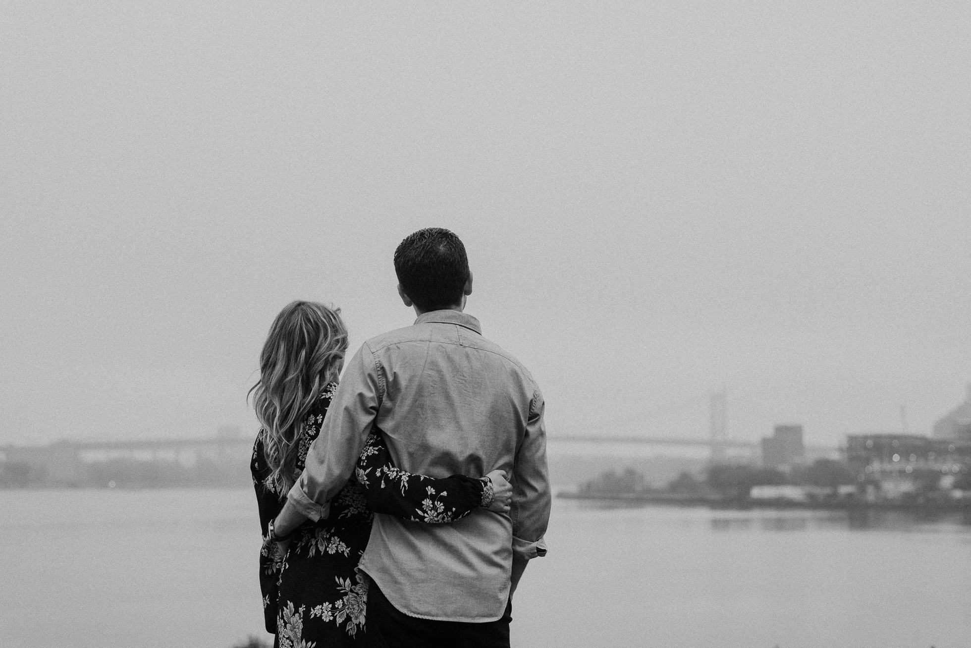 nyc skyline engagement photographed by Traverse the Tides19