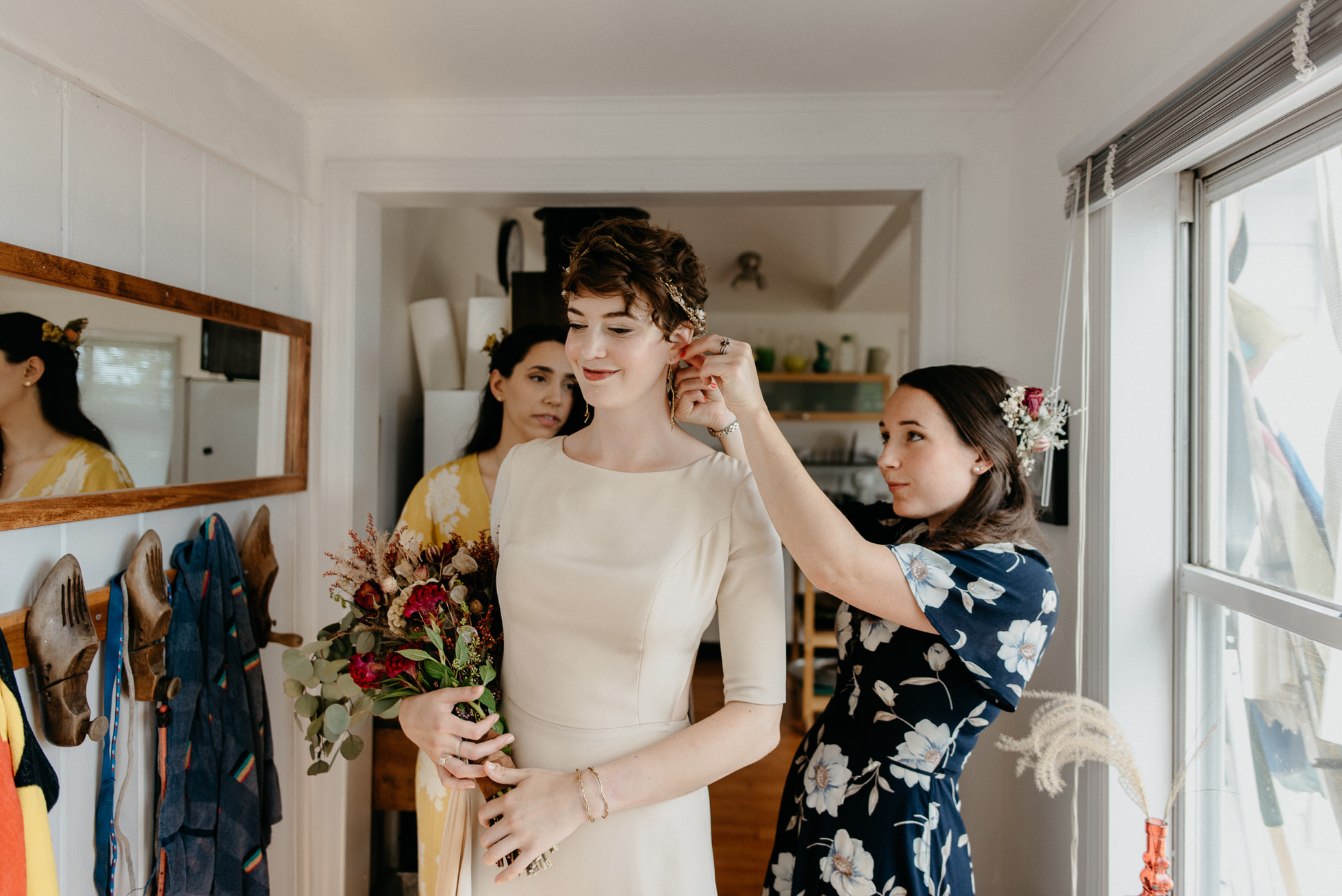 rustic wedding attire