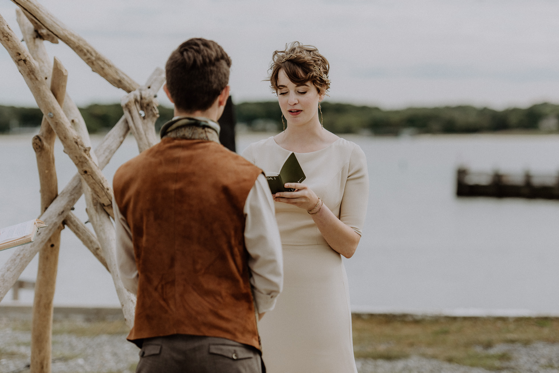 waterfront wedding ceremony long island