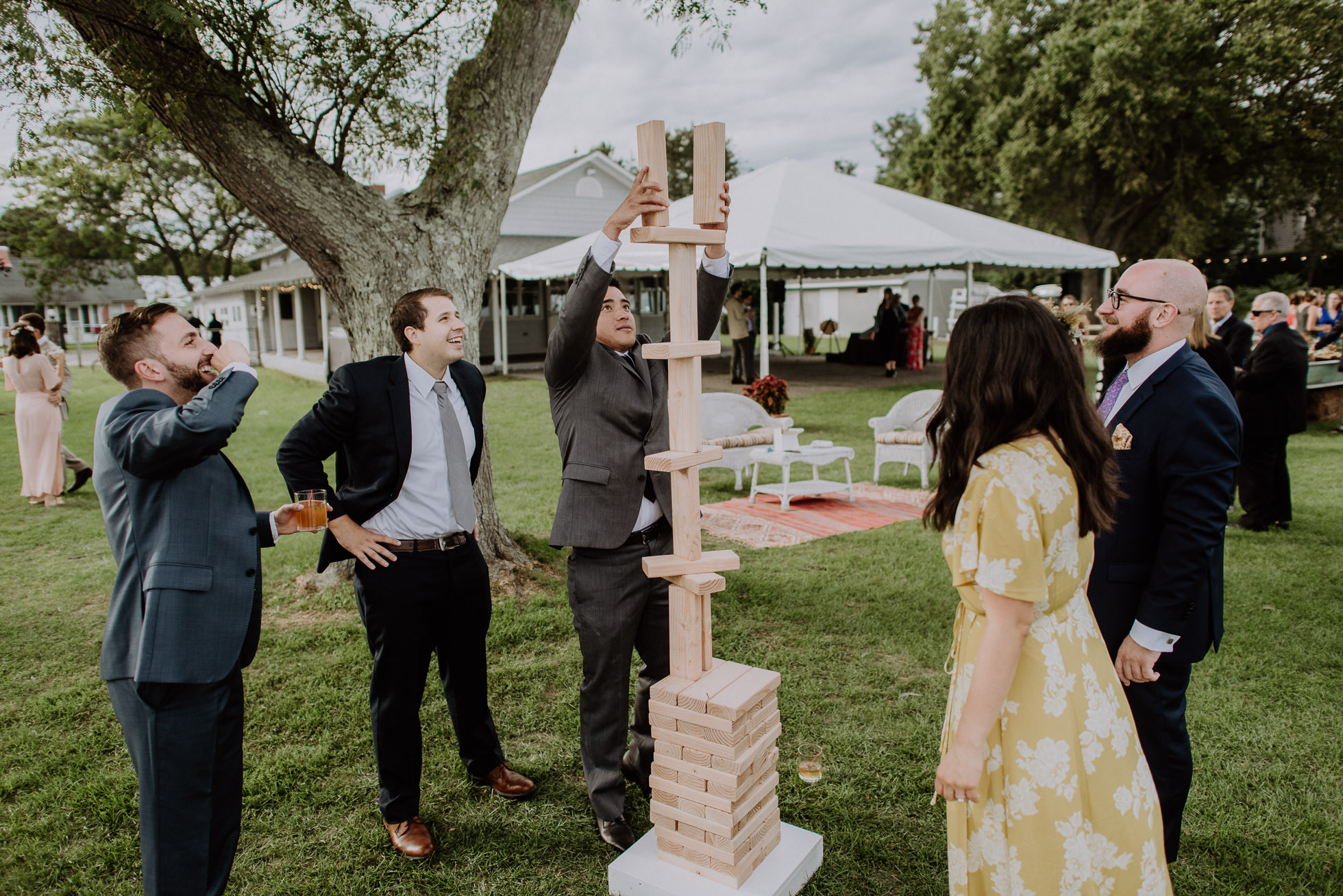 wedding jenga