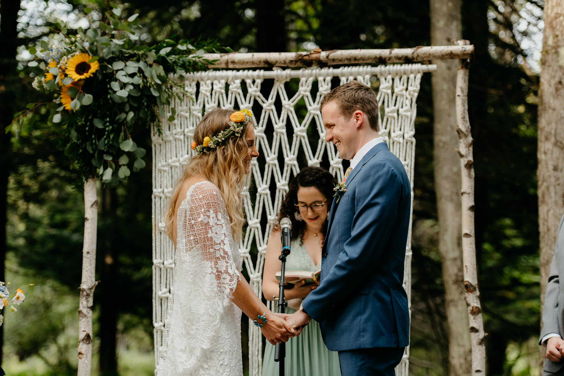 Woodstock themed wedding