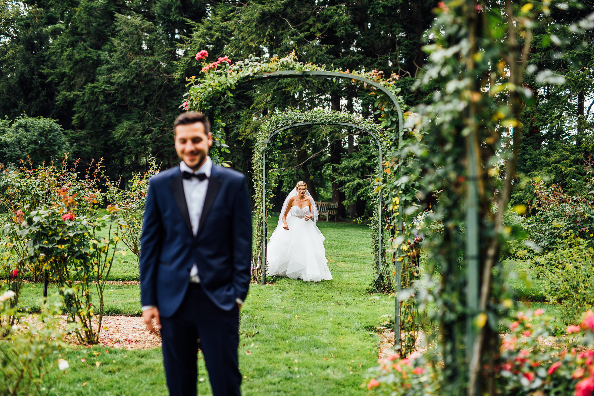 first look at lyndhurst castle rose garden photographed by traverse the tides