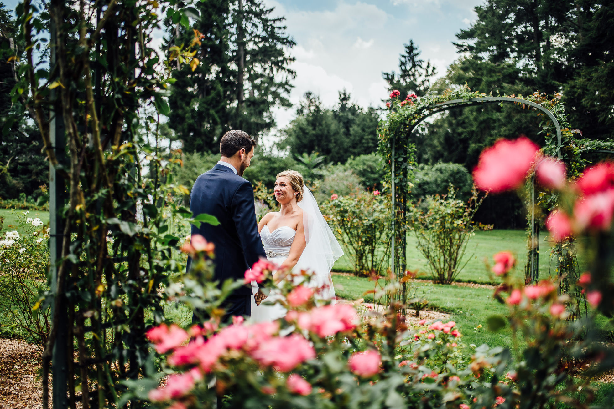 first look at lyndhurst castle rose garden photographed by traverse the tides