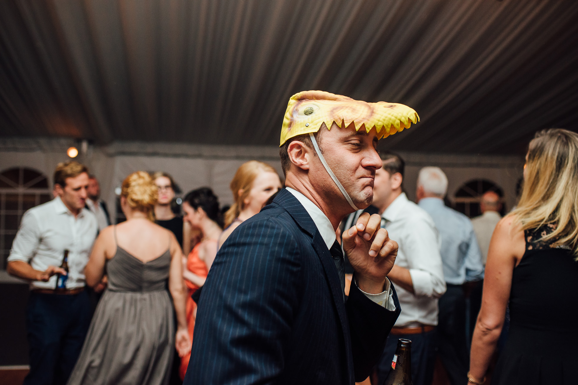 reception dancing at lyndhurst castle wedding photographed by traverse the tides-7