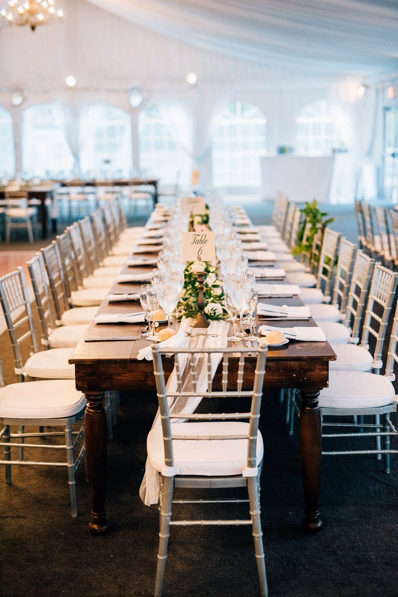 table decor at lyndhurst castle wedding photographed by traverse the tides