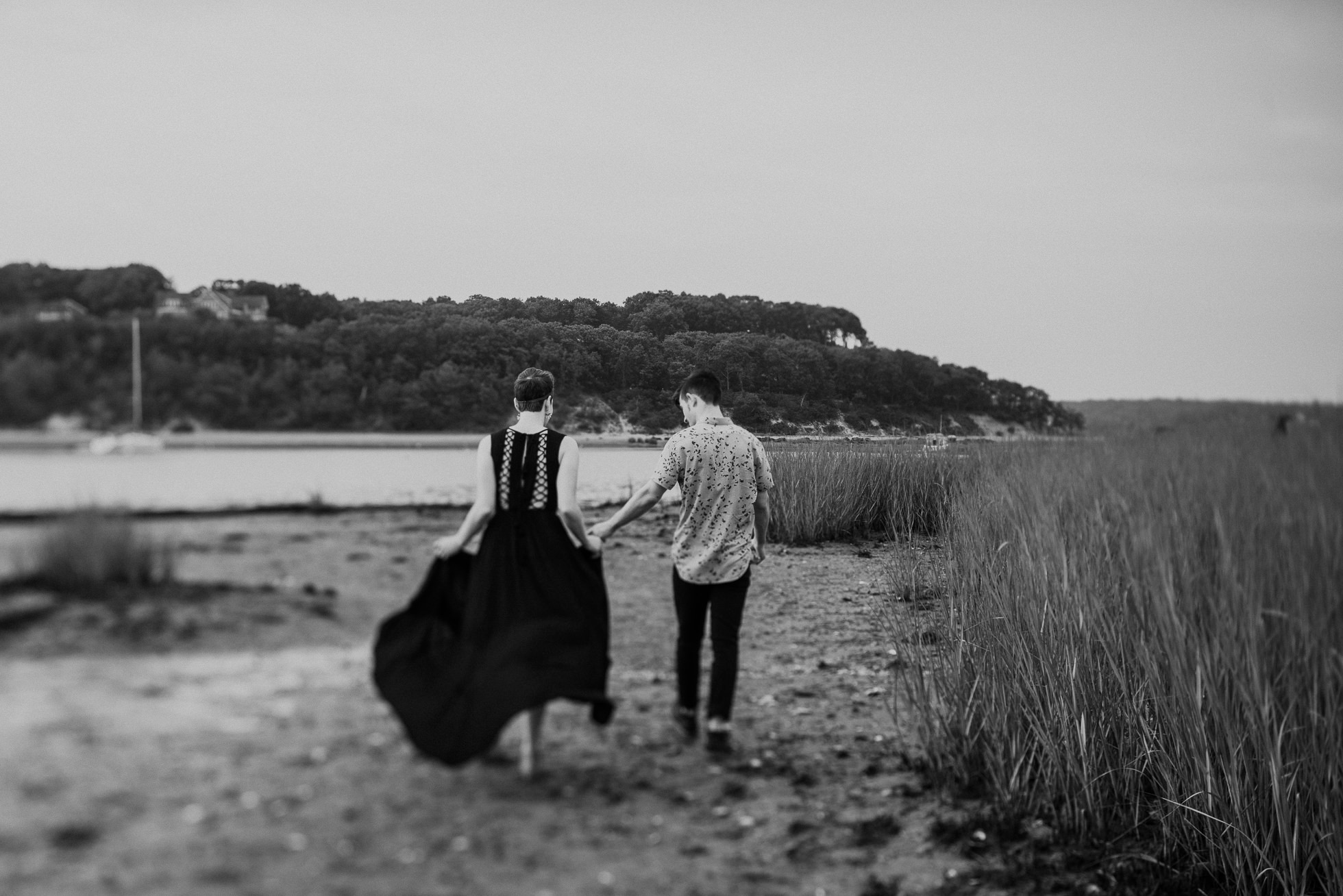 hipster engagement session photographed by traverse the tides