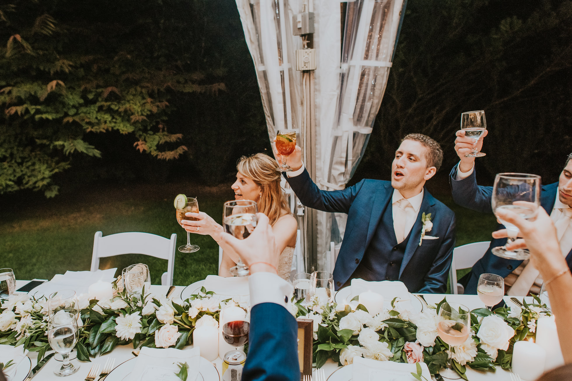 wedding toasts bride and groom long island wedding