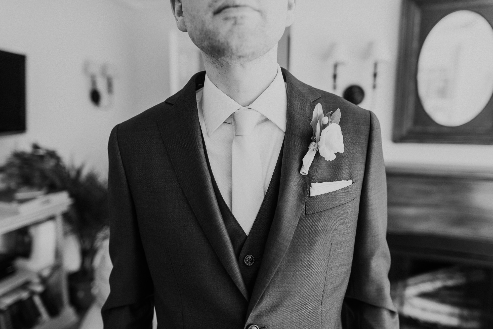 grooms boutonniere The Hedges Inn