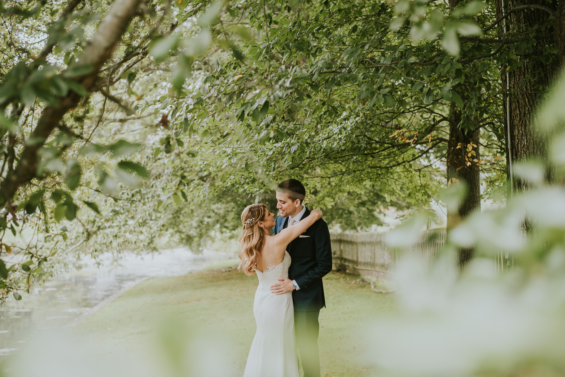 bride and groom portraits the hamptons wedding