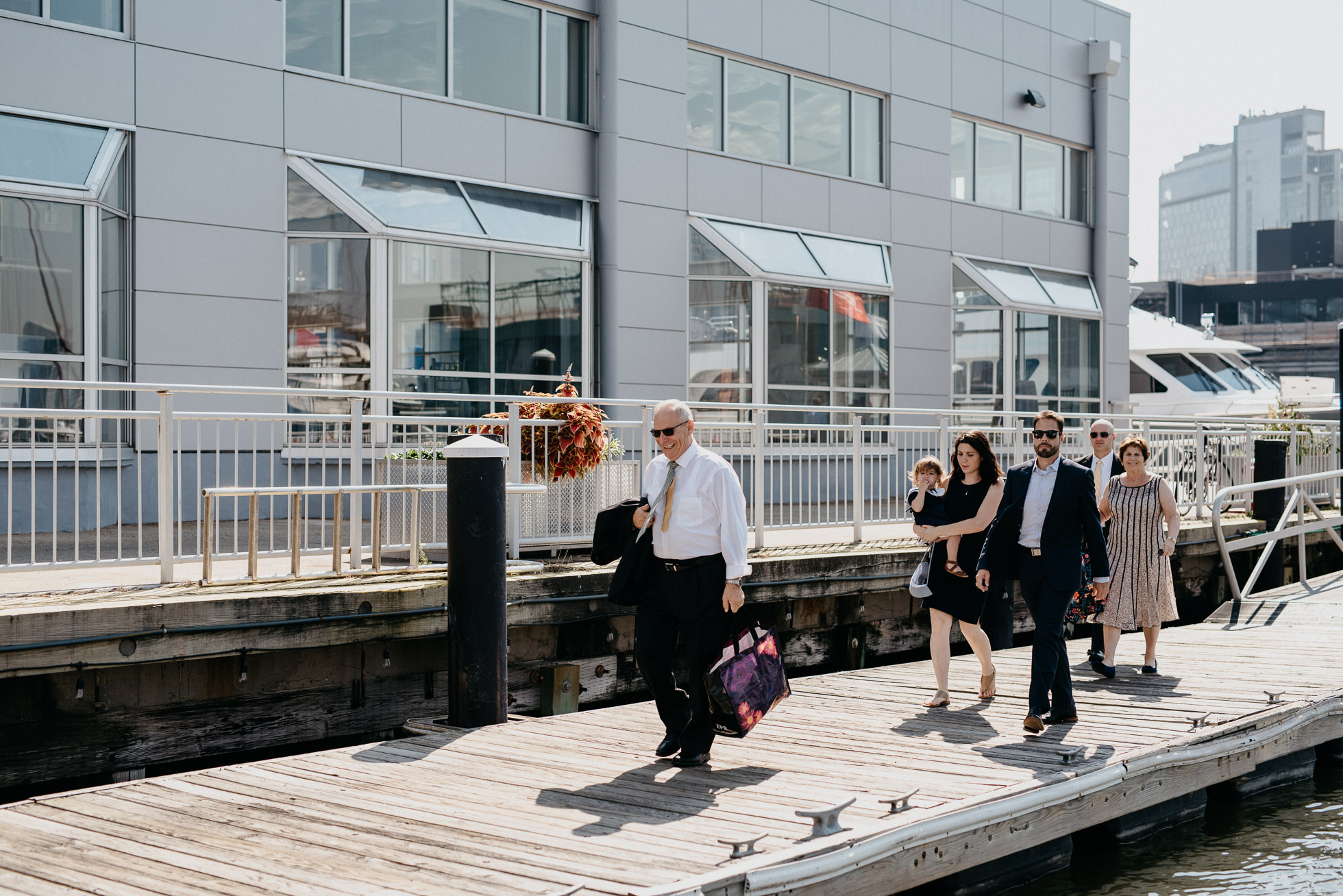 Chelsea Piers wedding ceremony