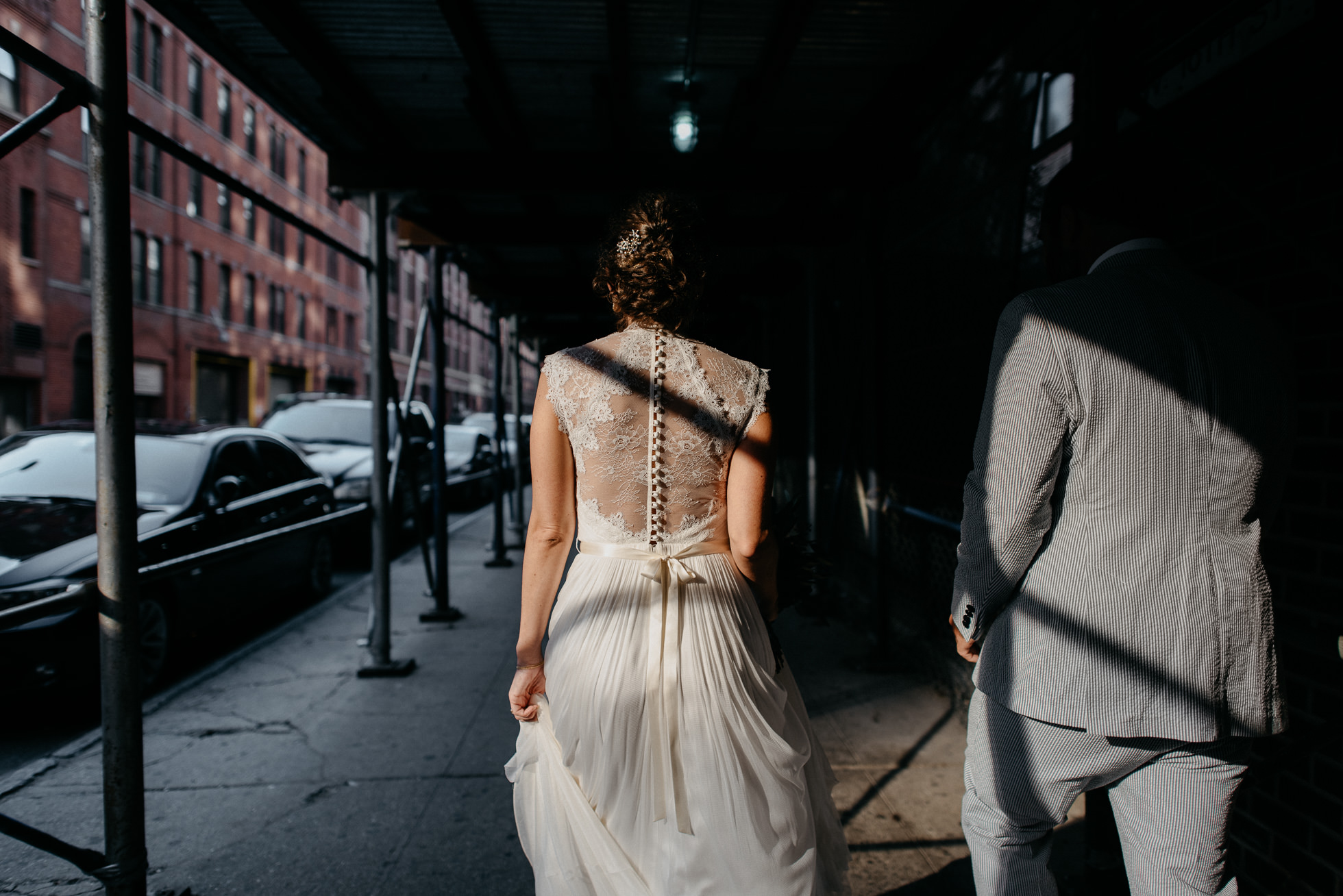 creative wedding photos New York City