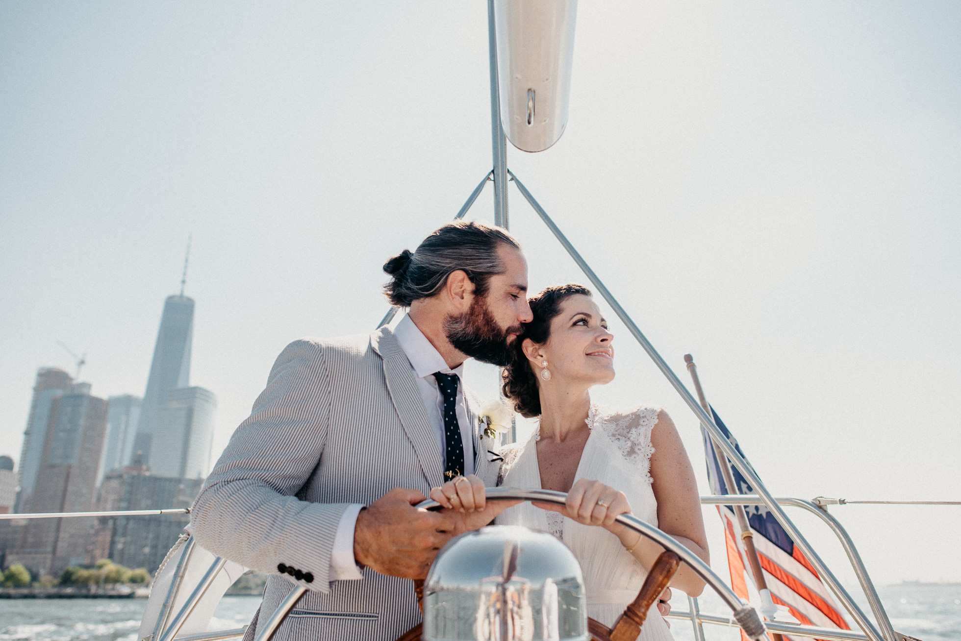 NYC yacht wedding