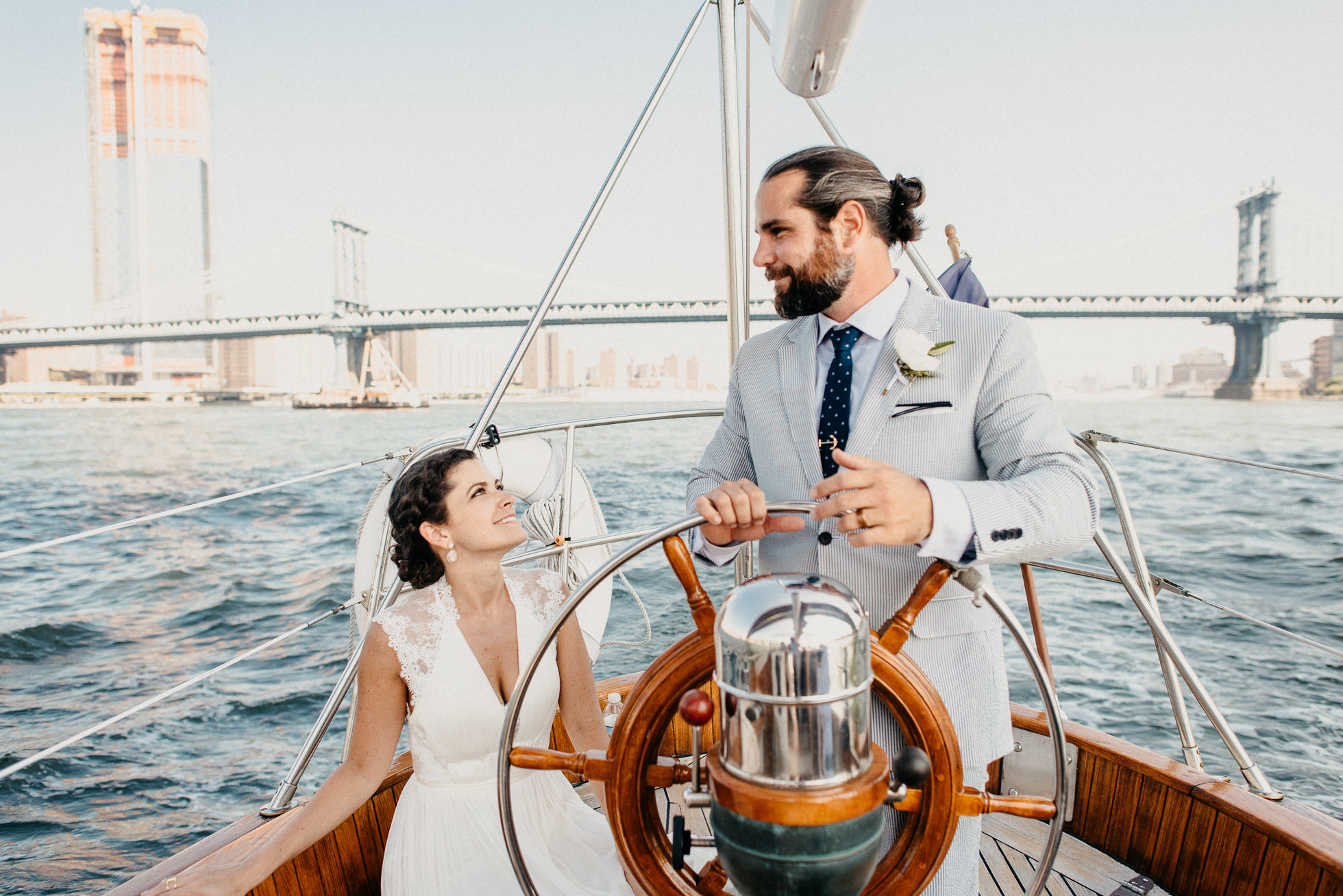 yacht sailing manhattan