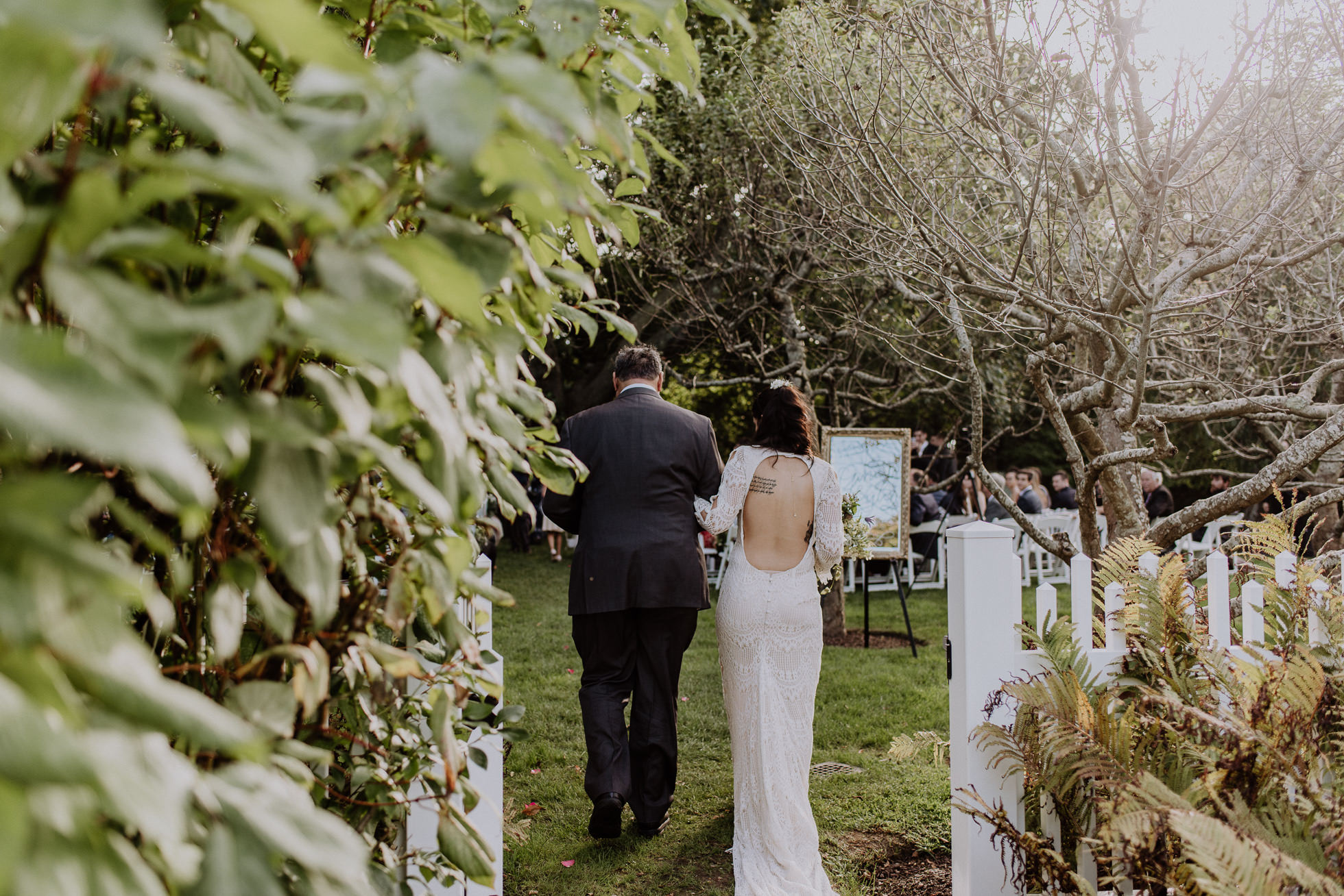 Bedell Cellars outdoor wedding