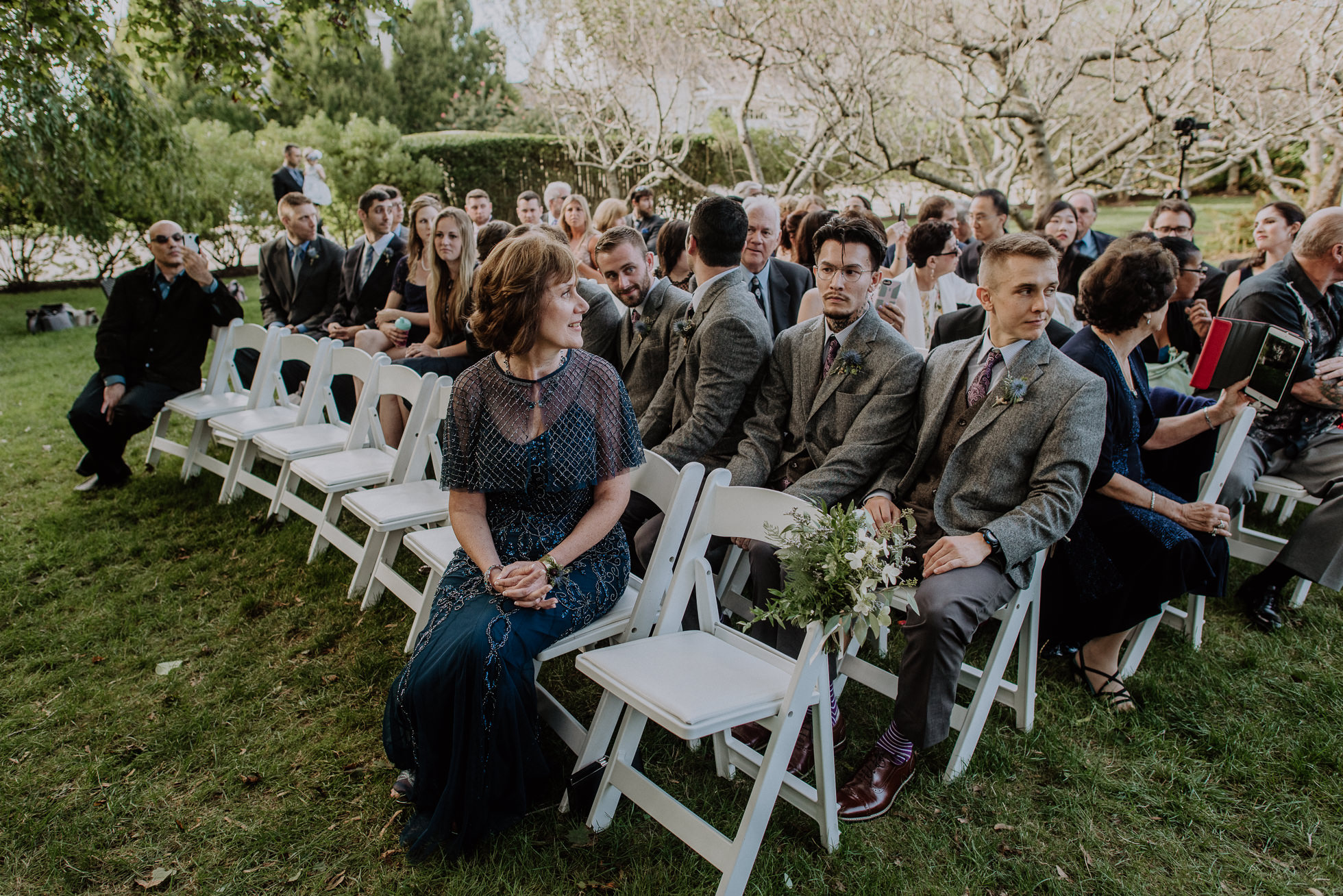 Bedell Cellars wedding ceremony